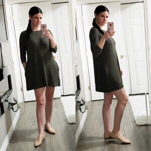 Wilfred Free * Tshirt Knit Dress With Pockets *